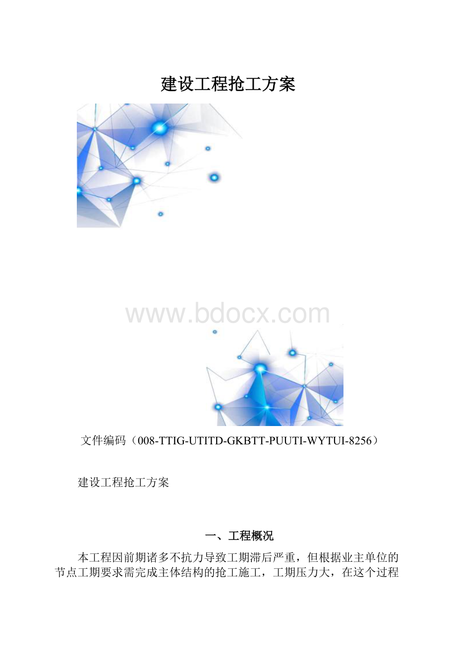 建设工程抢工方案.docx