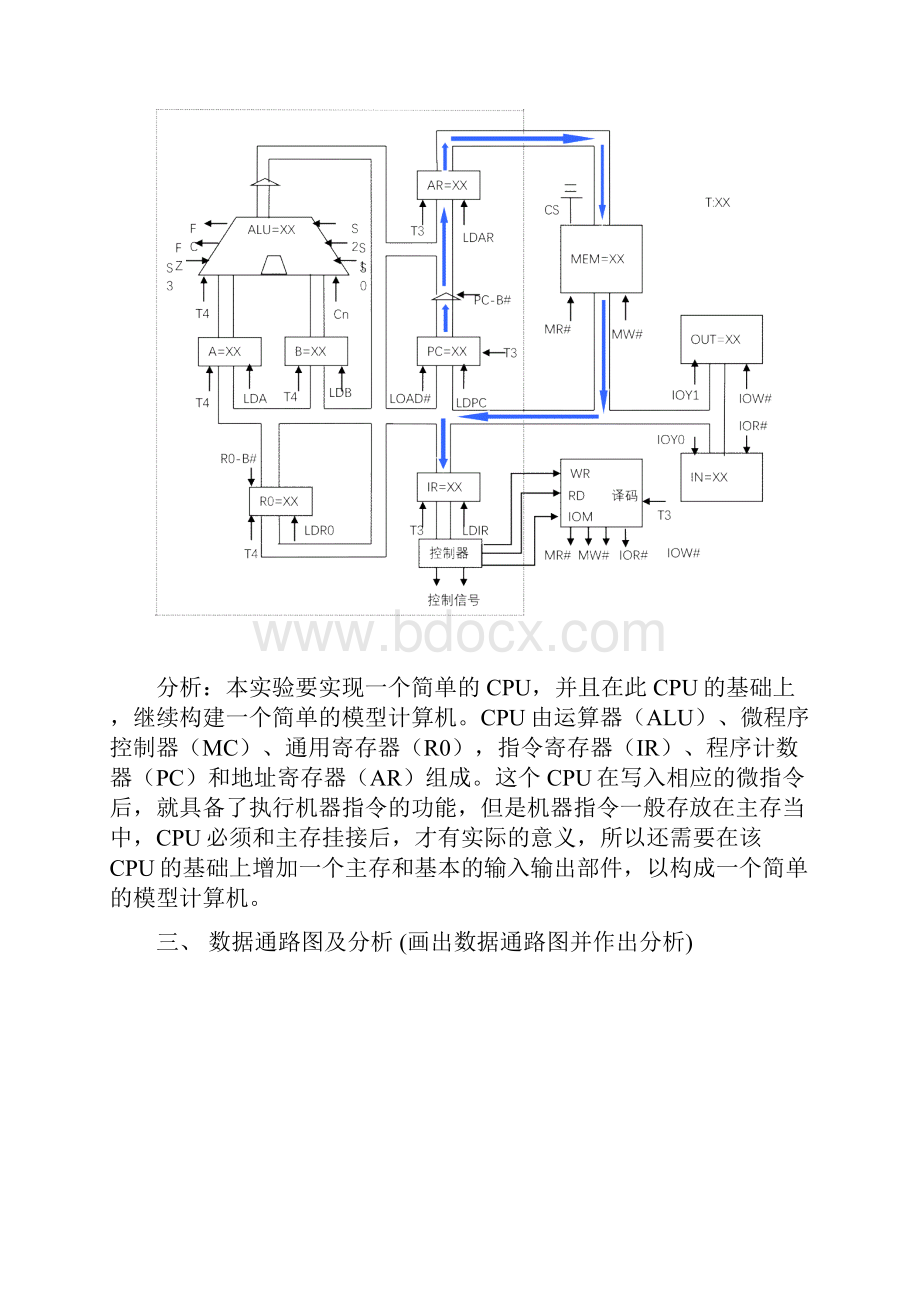 完整word版CPU与简单模型机实验.docx_第2页