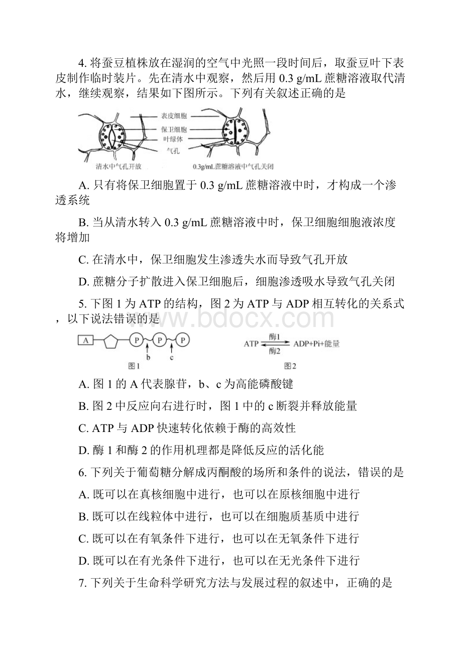 生物如皋中学届高三上学期阶段练习生物试题.docx_第2页