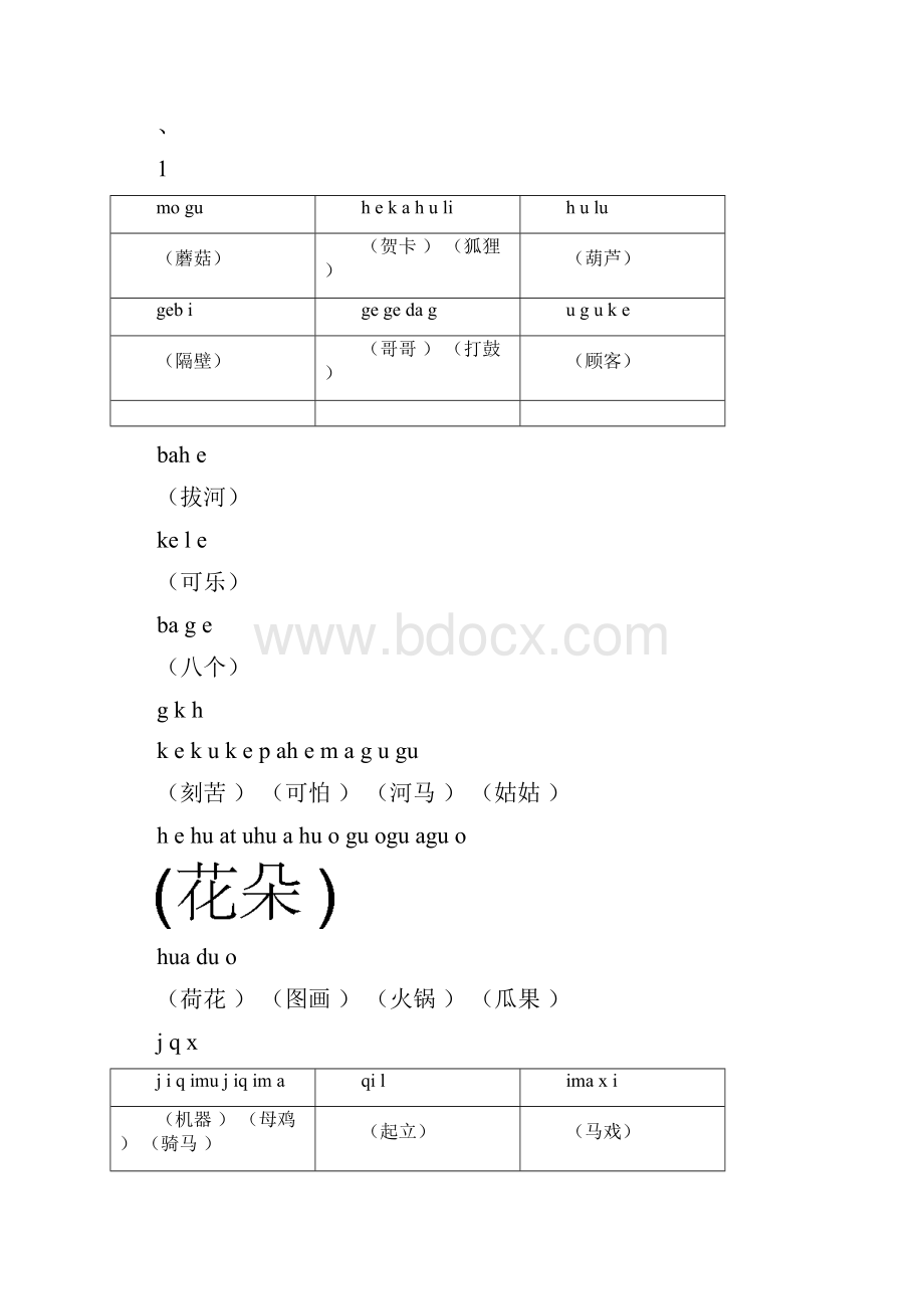 拼音音节词拼读练习打印版.docx_第2页