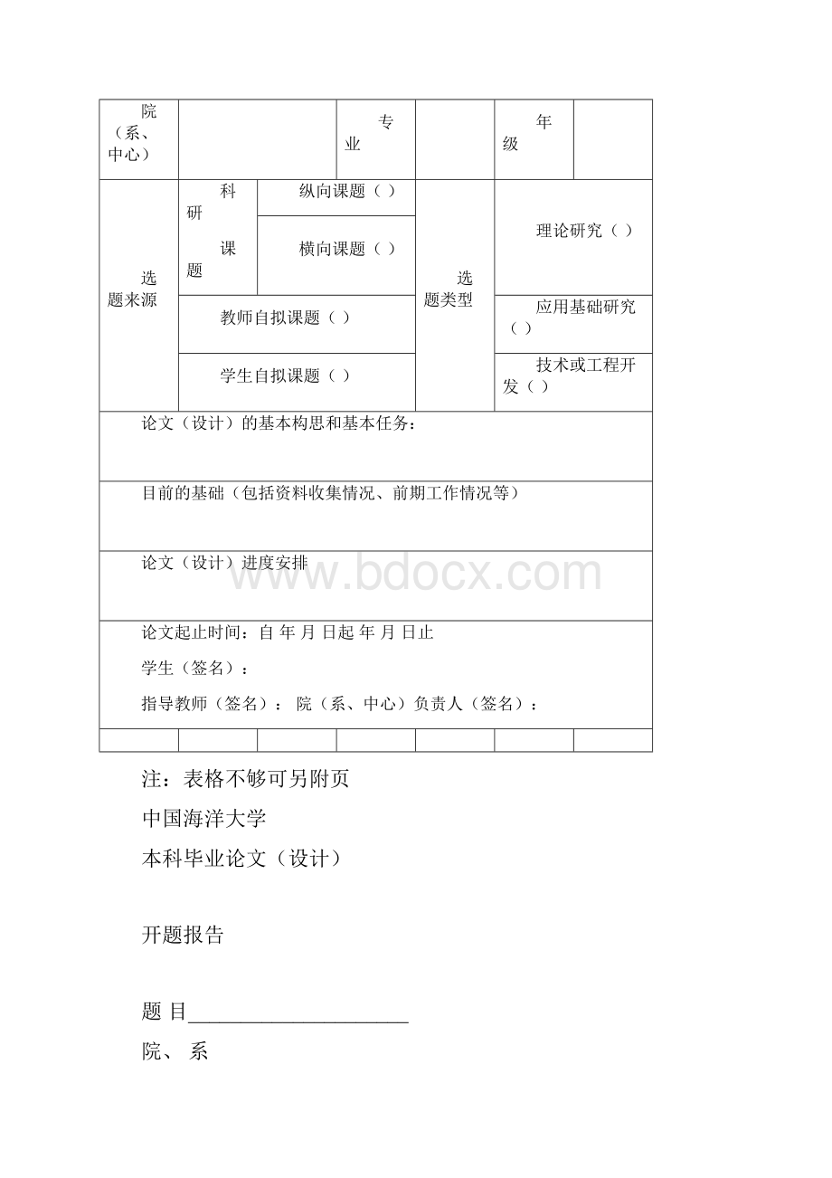 中国海洋大学全日制本科生毕业论文设计撰写规范.docx_第2页