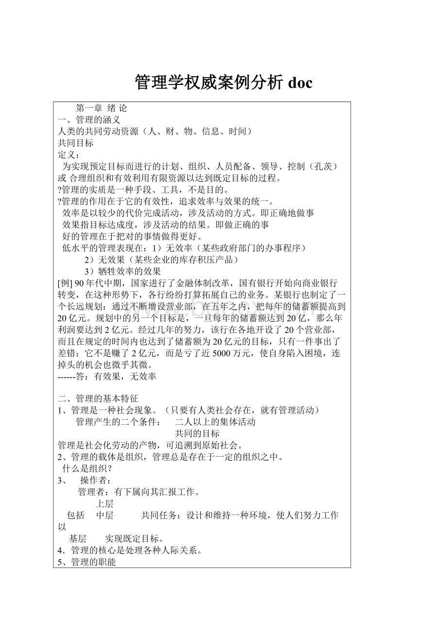 管理学权威案例分析doc.docx_第1页