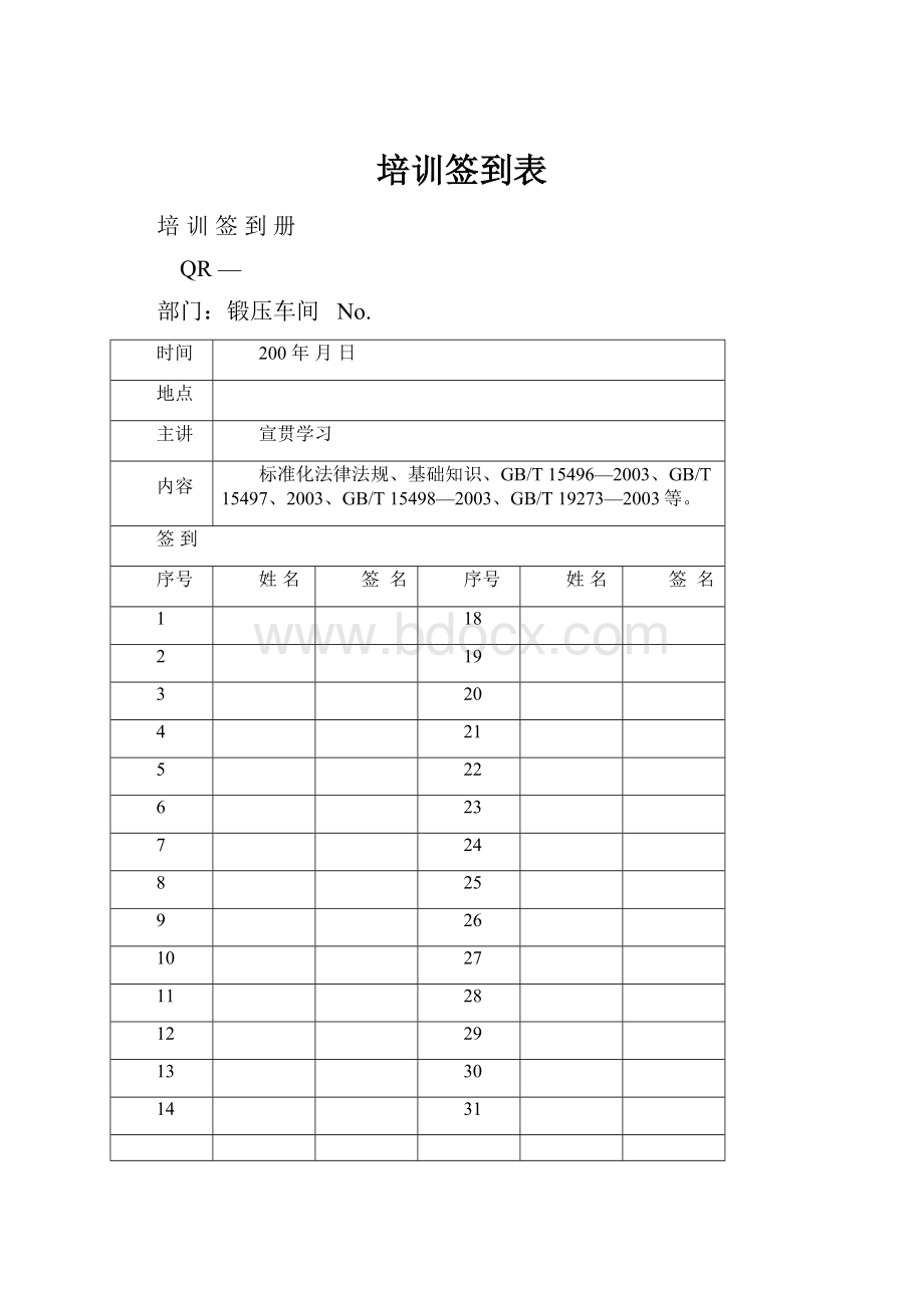 培训签到表.docx_第1页