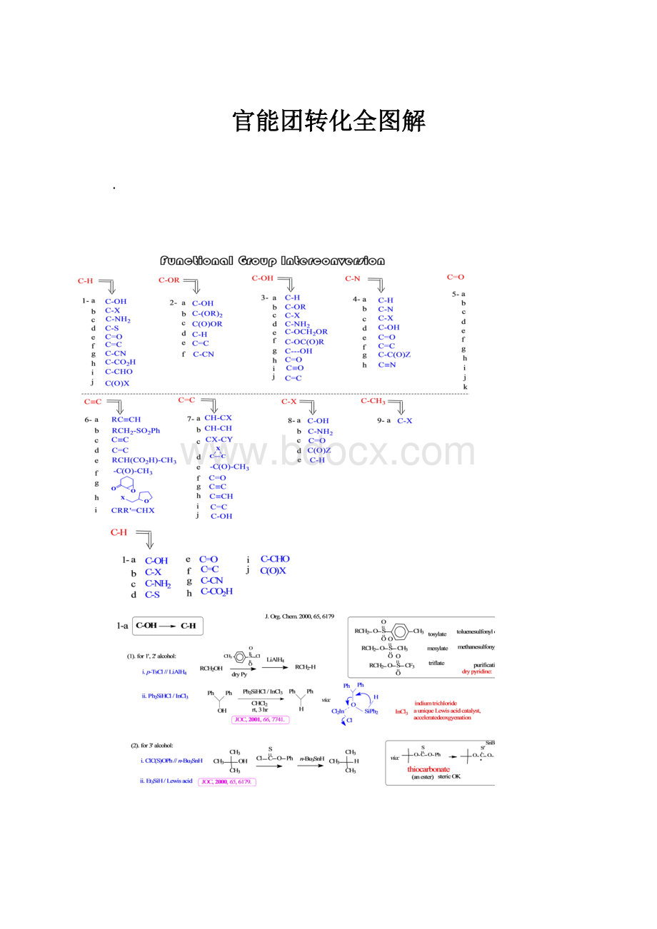 官能团转化全图解.docx