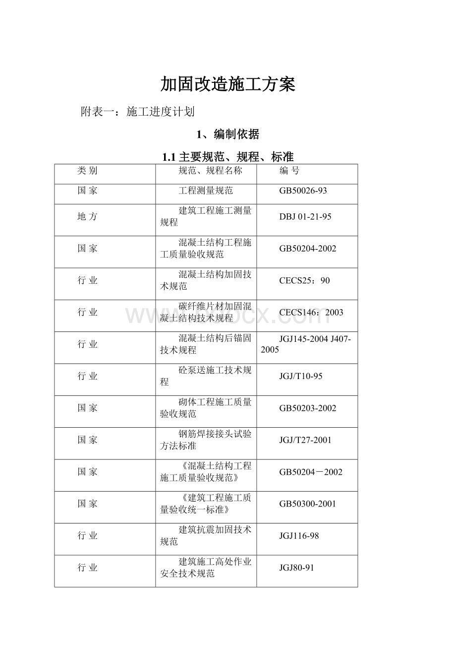 加固改造施工方案.docx_第1页