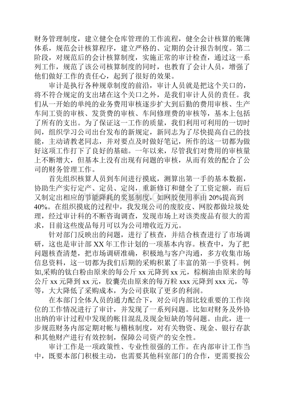 审计部门述职报告.docx_第2页