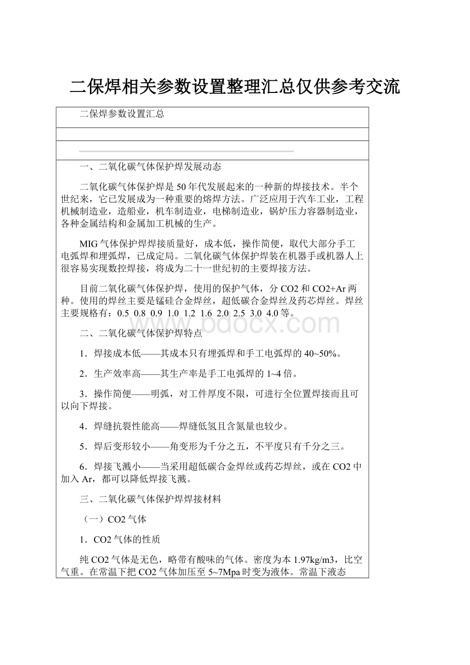 二保焊相关参数设置整理汇总仅供参考交流.docx_第1页