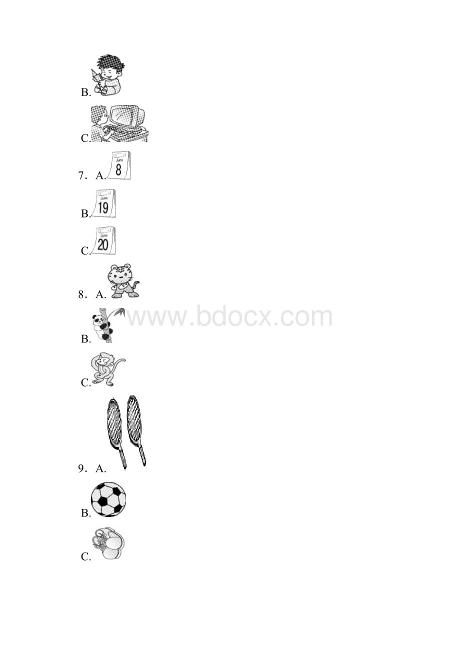 最新人教版学年八年级英语上册期末模拟测试题及答案精编试题.docx_第2页