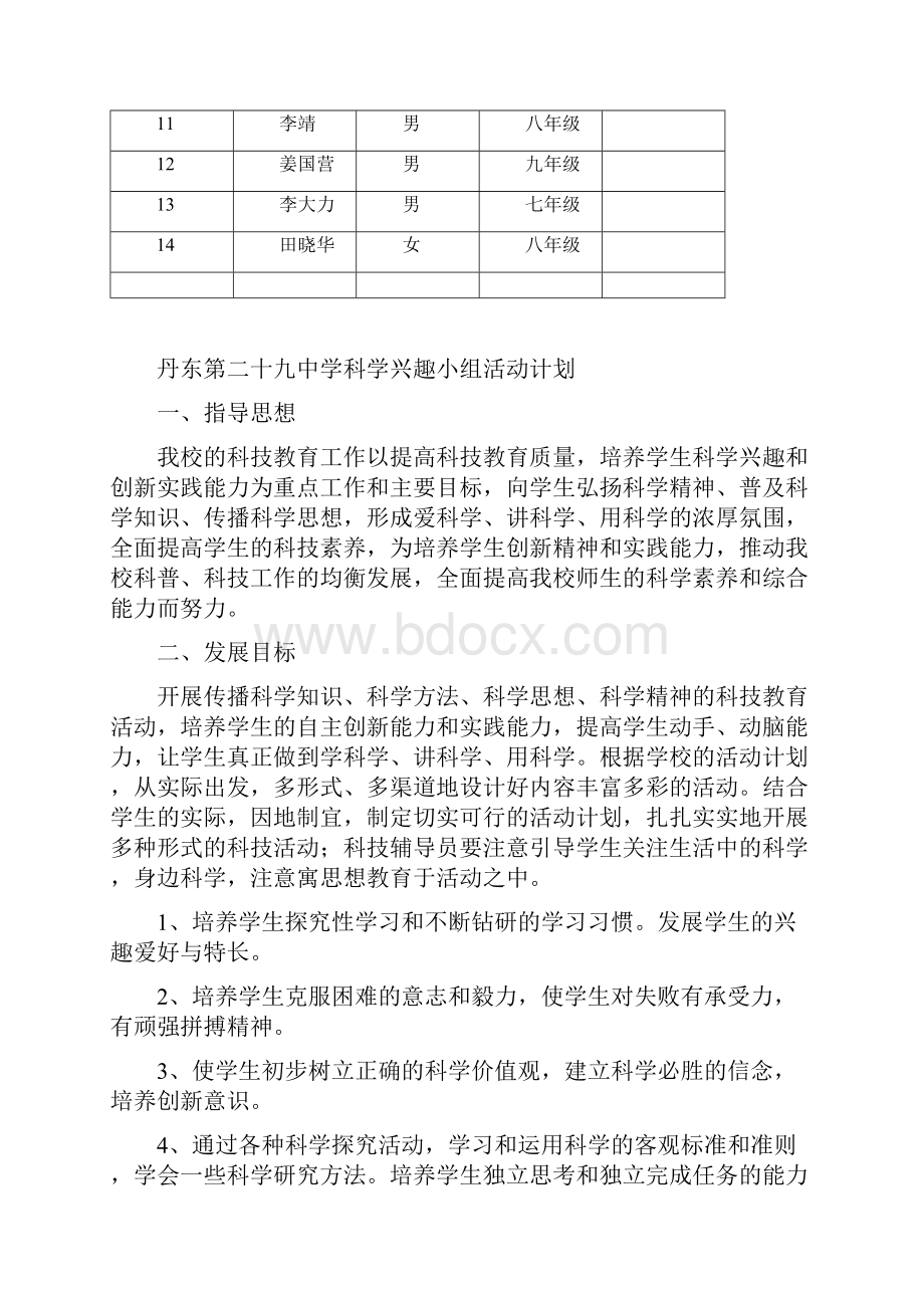 第一学期科技兴趣小组活动记录.docx_第2页