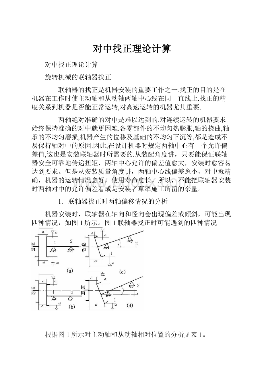 对中找正理论计算.docx_第1页