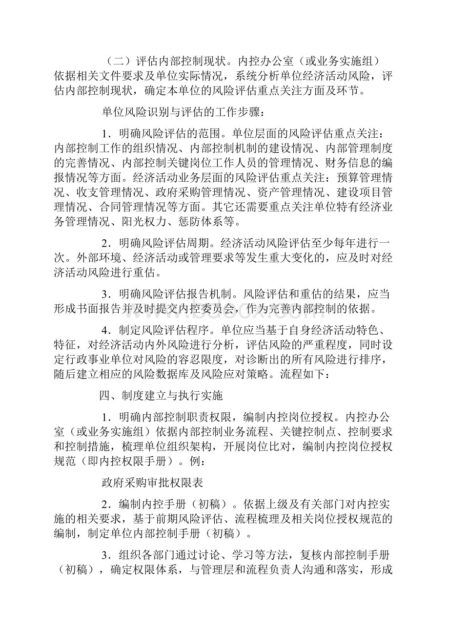 北京市行政事业单位内部控制规范贯彻实施工作方案.docx_第3页