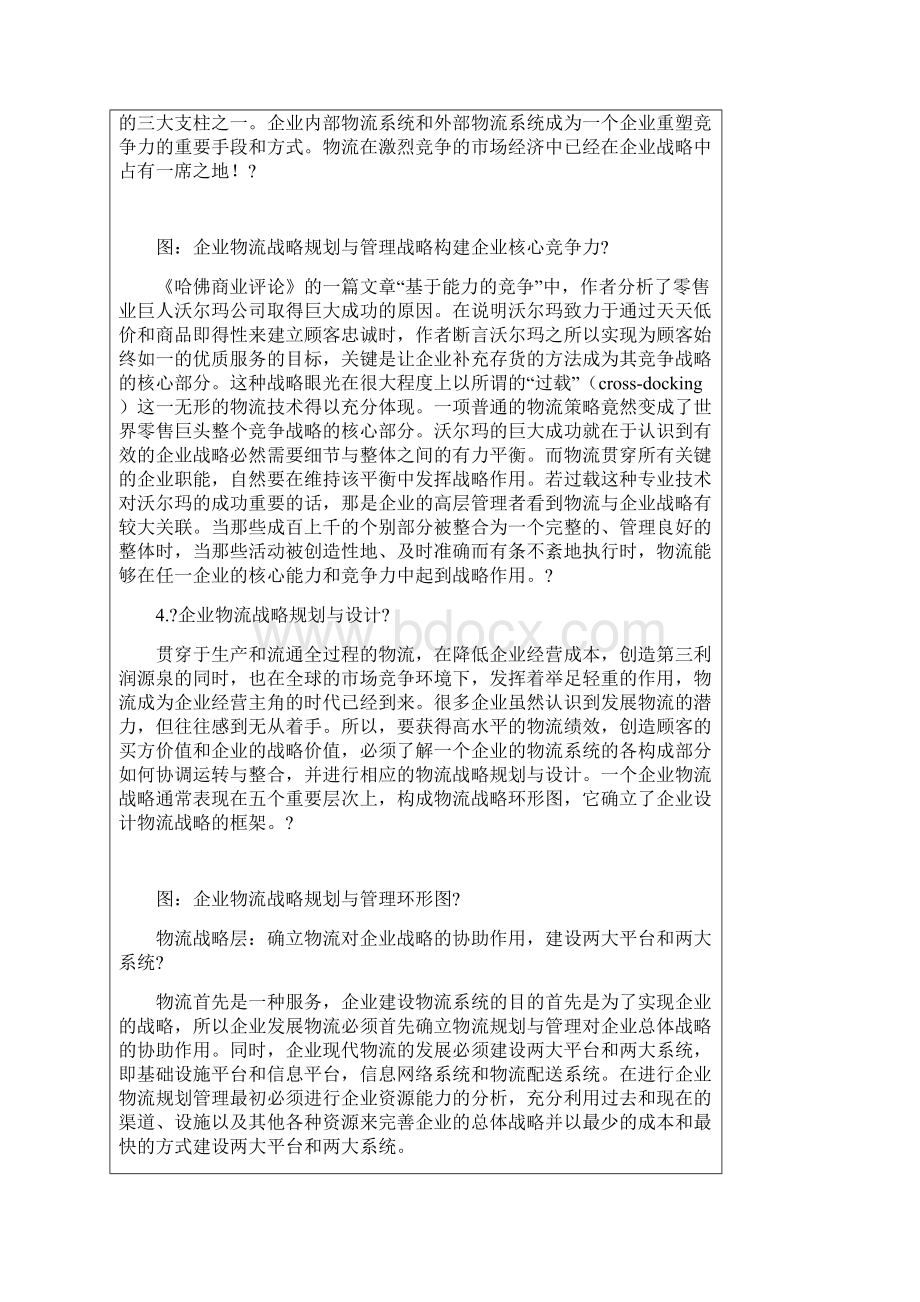 企业物流战略规划与管理报告.docx_第2页