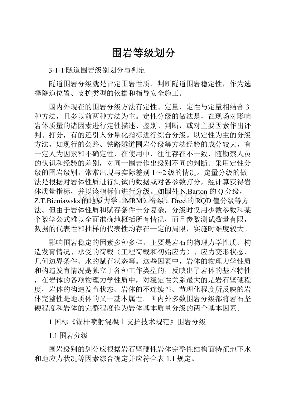 围岩等级划分.docx_第1页