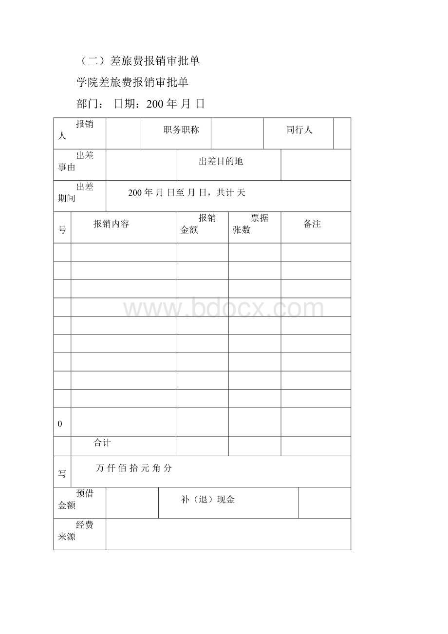 财务报销管理表格大全.docx_第2页