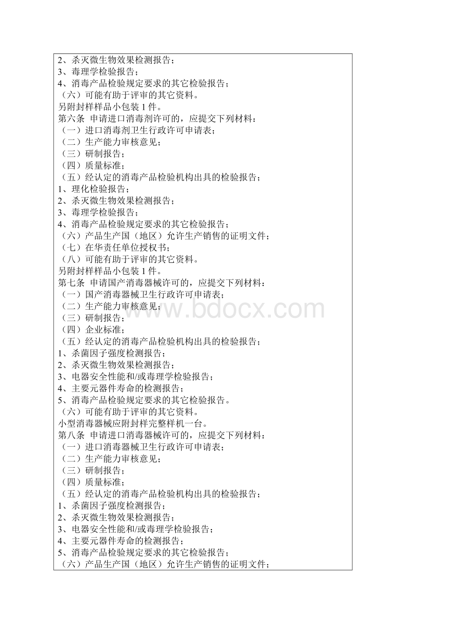 卫生部消毒剂卫生行政许可规定.docx_第2页