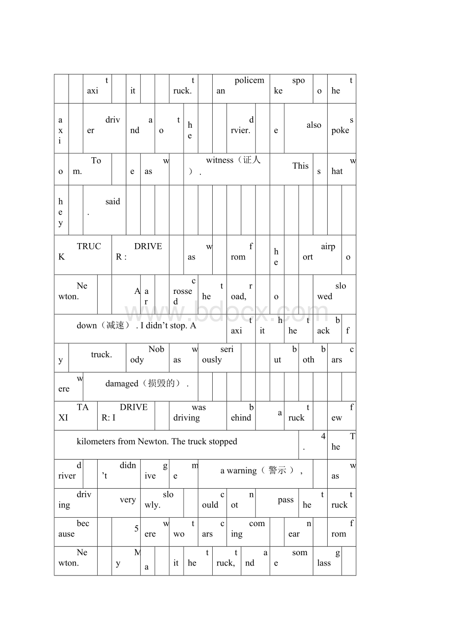 人教版新目标英语八年级下短文填空10篇含答案.docx_第3页