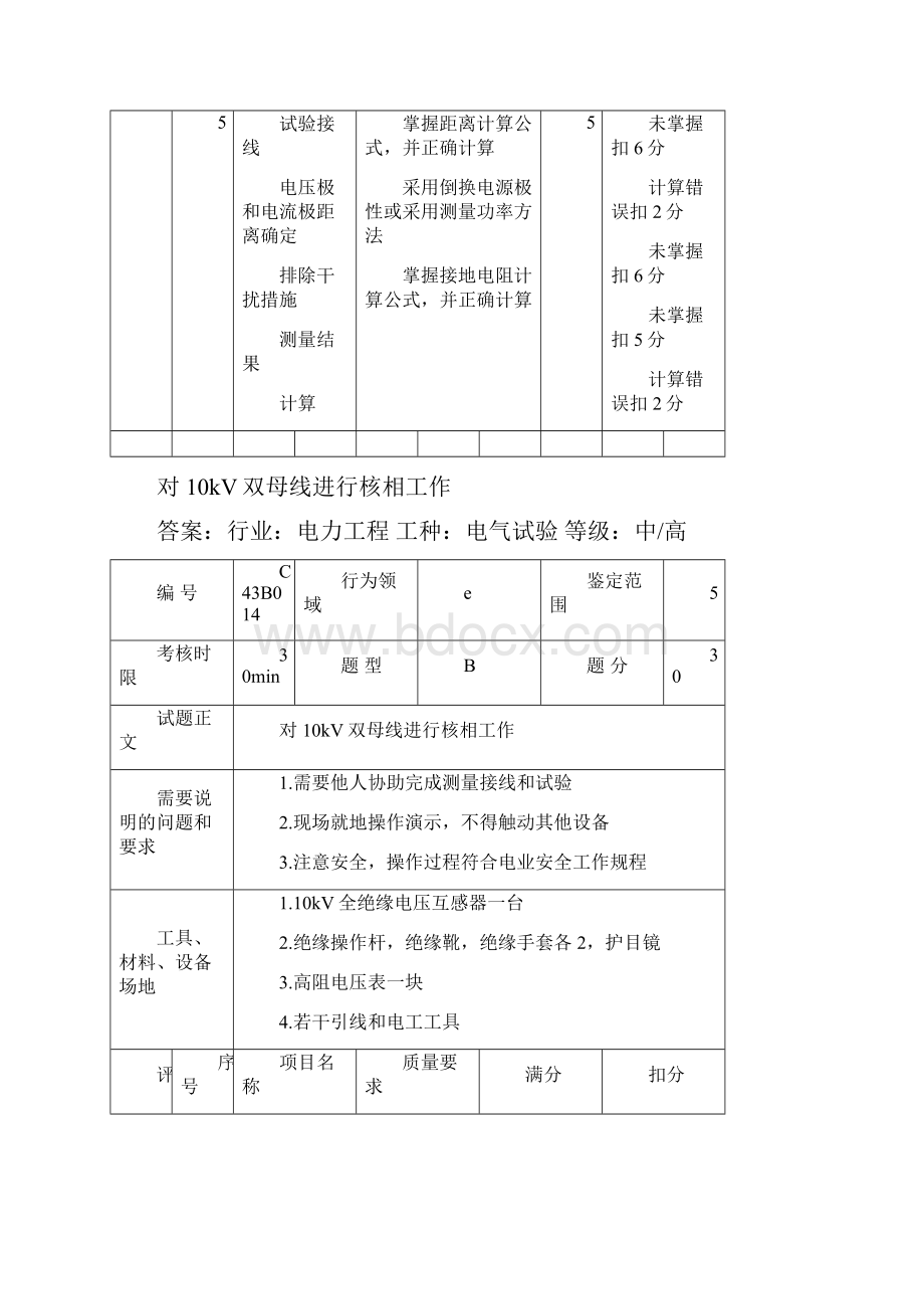 电气试验技能多项操作.docx_第2页