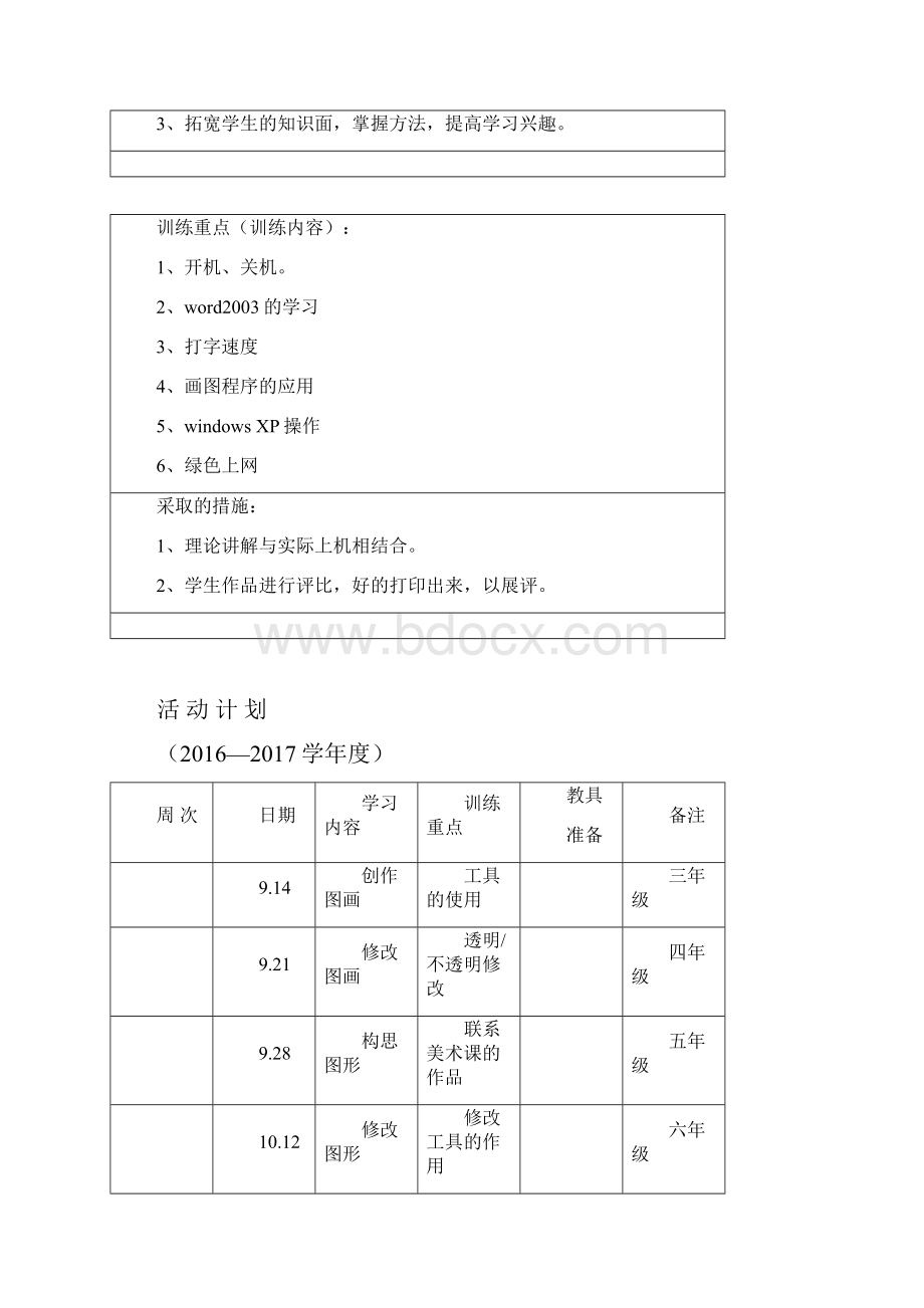 信息技术兴趣小组活动记录1.docx_第2页