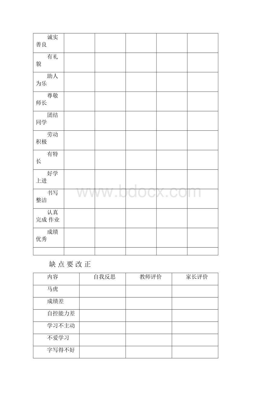 小学学生成长记录册.docx_第3页