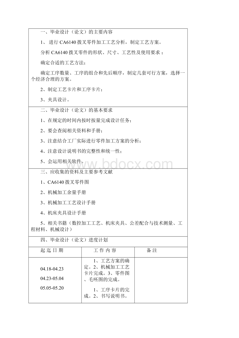 ca6140拨叉零件工艺及工装设计大学毕设论文.docx_第2页