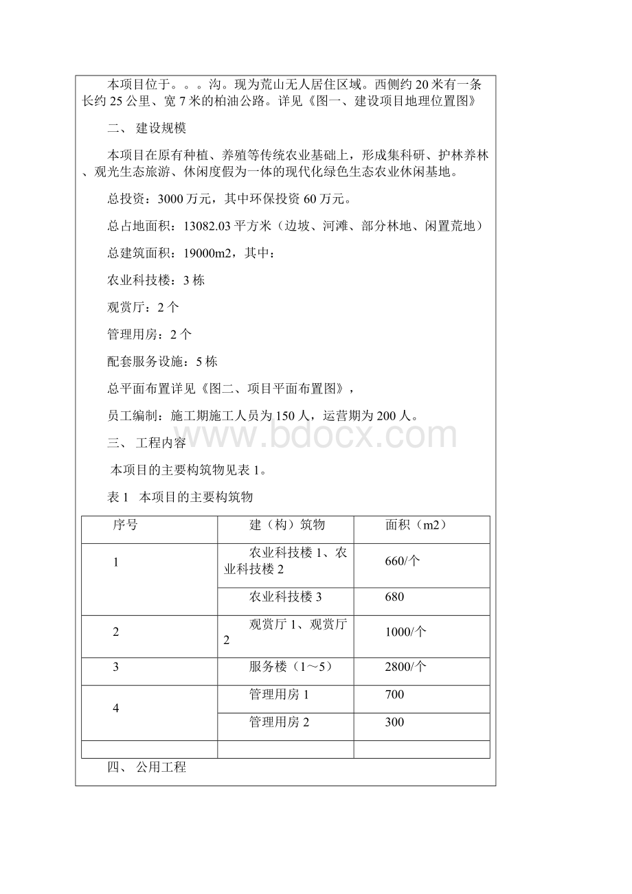 生态农业休闲基地建设环境评估报告优秀建设环境评估报告.docx_第3页