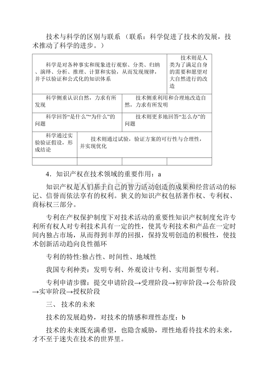 高二学业水平测试通用技术复习资料1必修12.docx_第2页