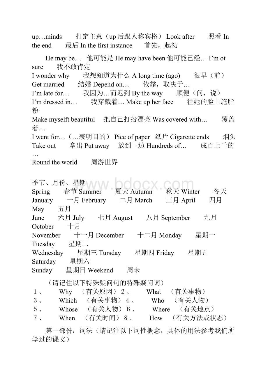 最全的新概念英语第一册语法汇总复习过程.docx_第3页