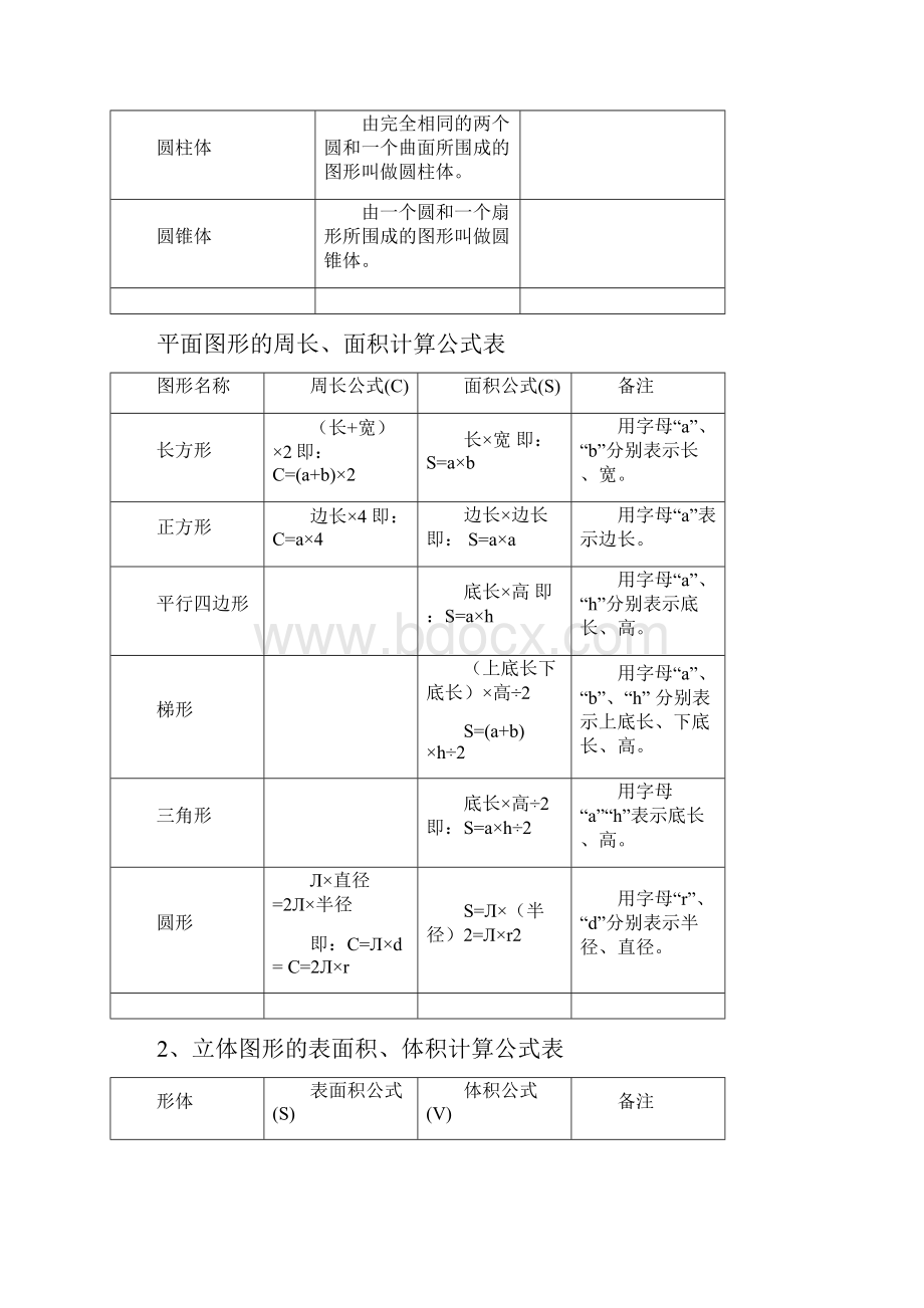 小学平面几何知识点总结.docx_第3页