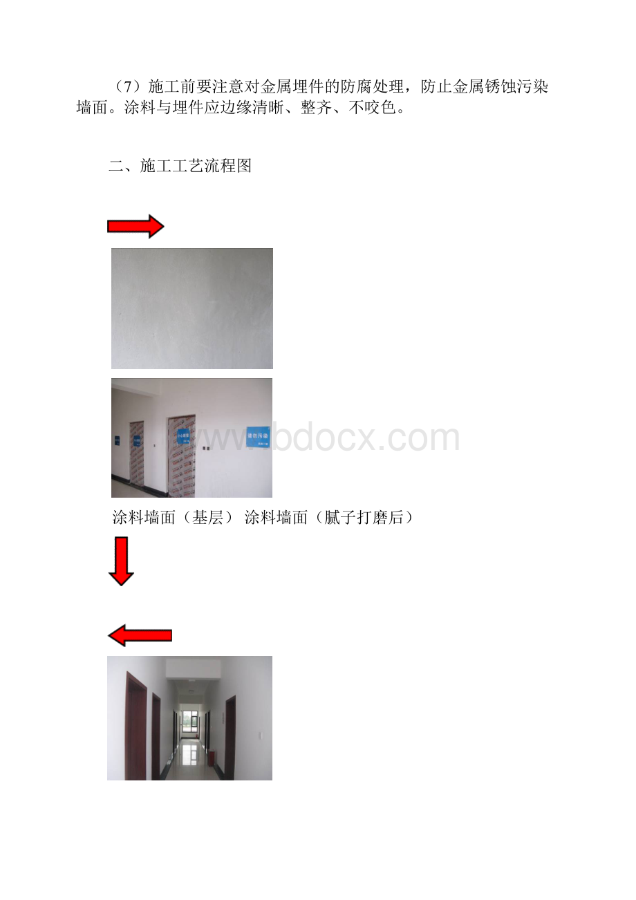 首件样板验收记录卡内墙涂料墙面.docx_第2页