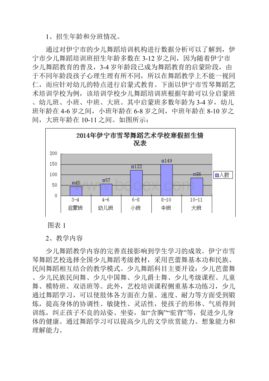 浅谈伊宁市少儿舞蹈培训的现状.docx_第3页