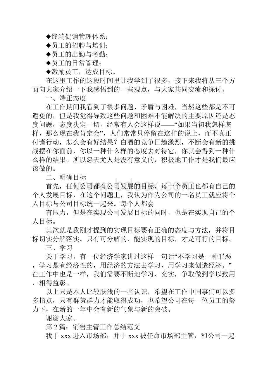 销售团队年终总结.docx_第2页