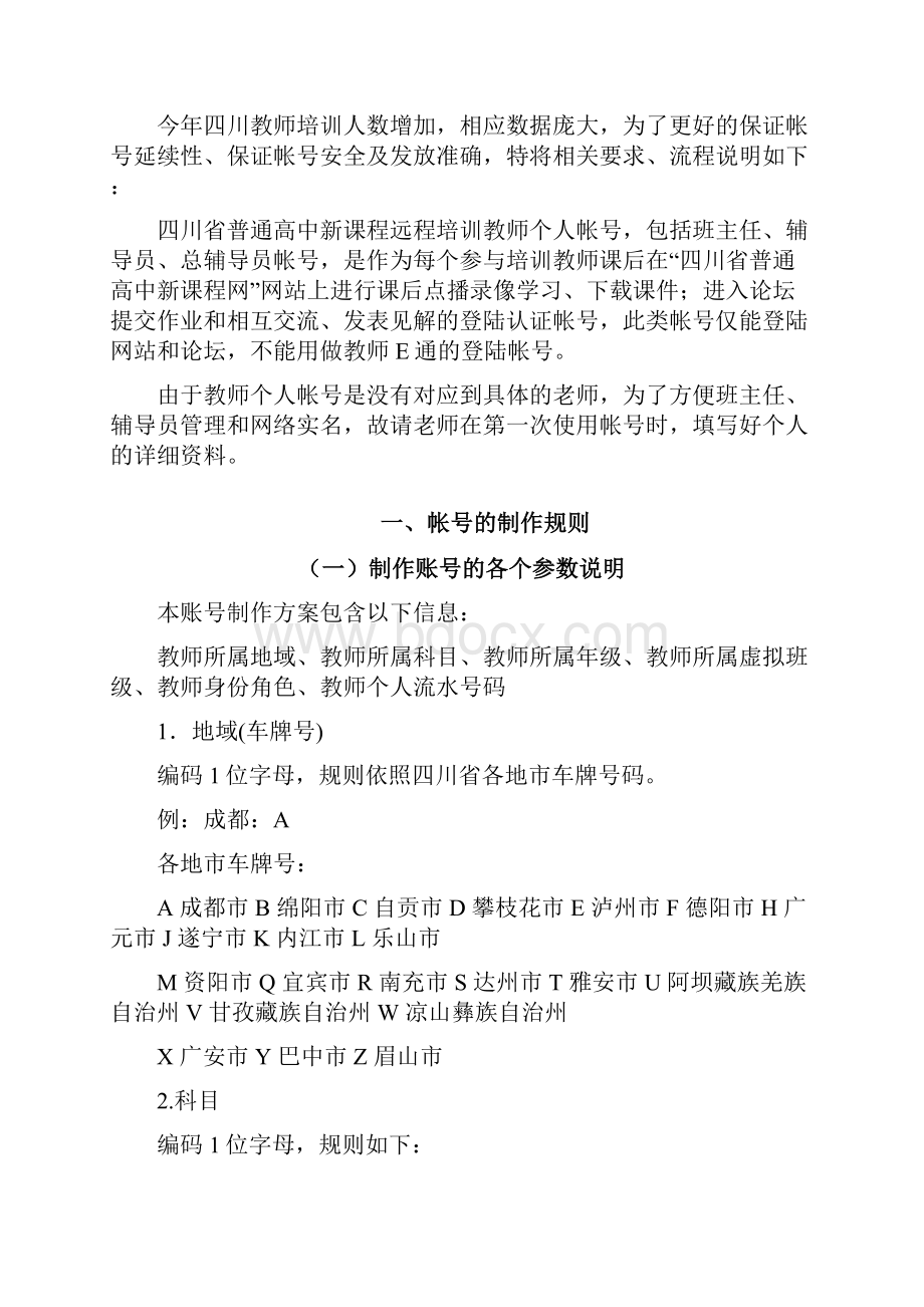 四川省普通高中课改教师远程培训学员学习手册 精品.docx_第2页