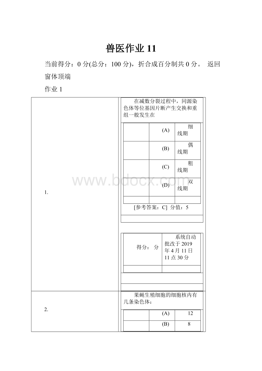 兽医作业11.docx