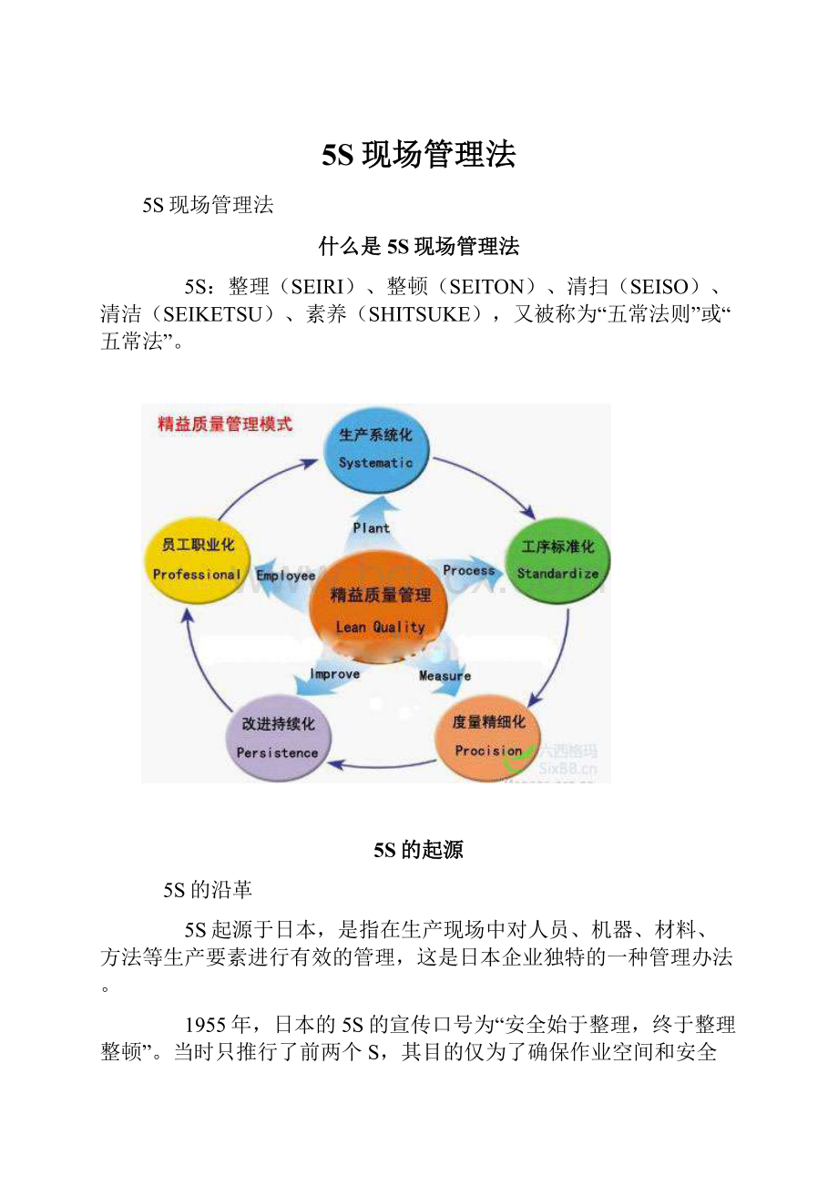 5S现场管理法.docx_第1页