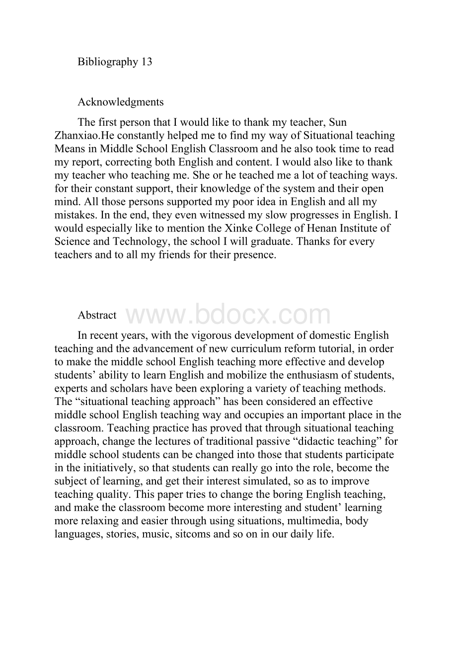 The Means to Carry Out Situational Teaching Approach in Middle School English Class.docx_第3页