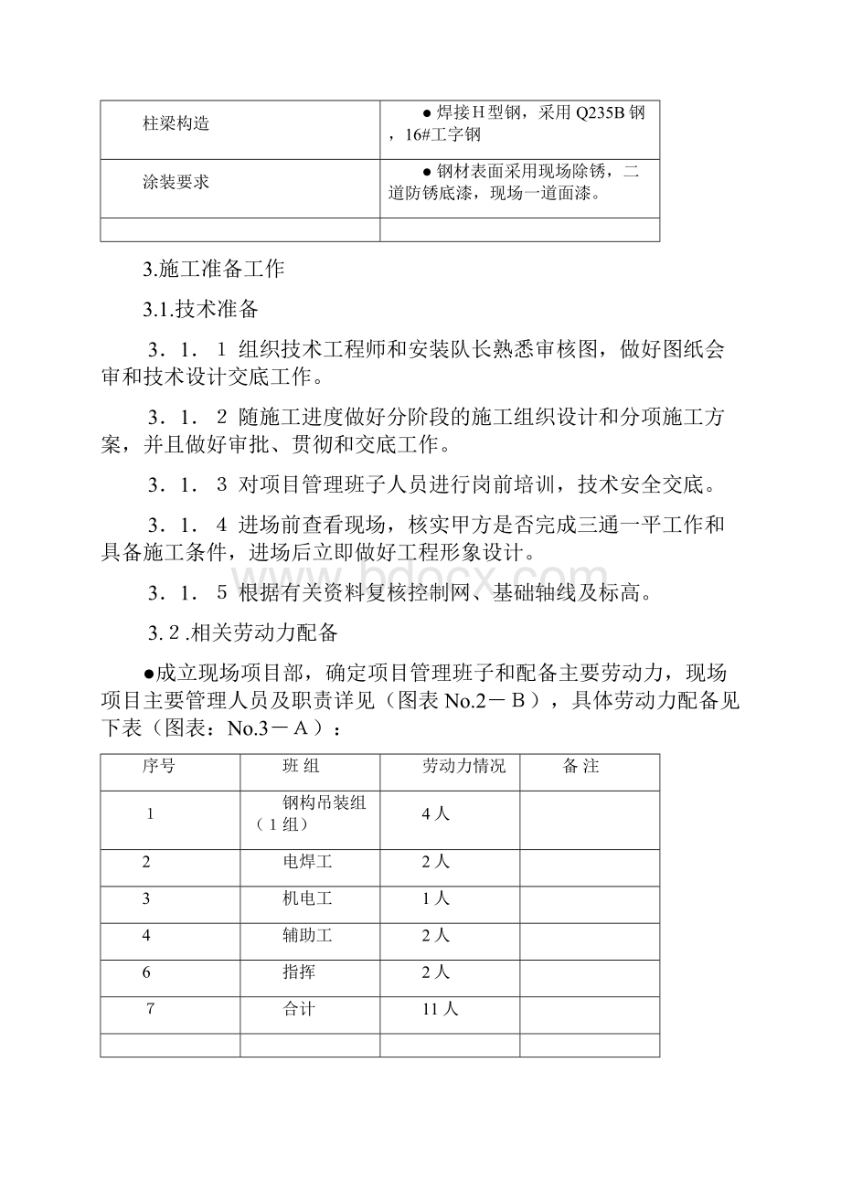 手拉葫芦室内钢梁吊装方案之欧阳科创编.docx_第3页