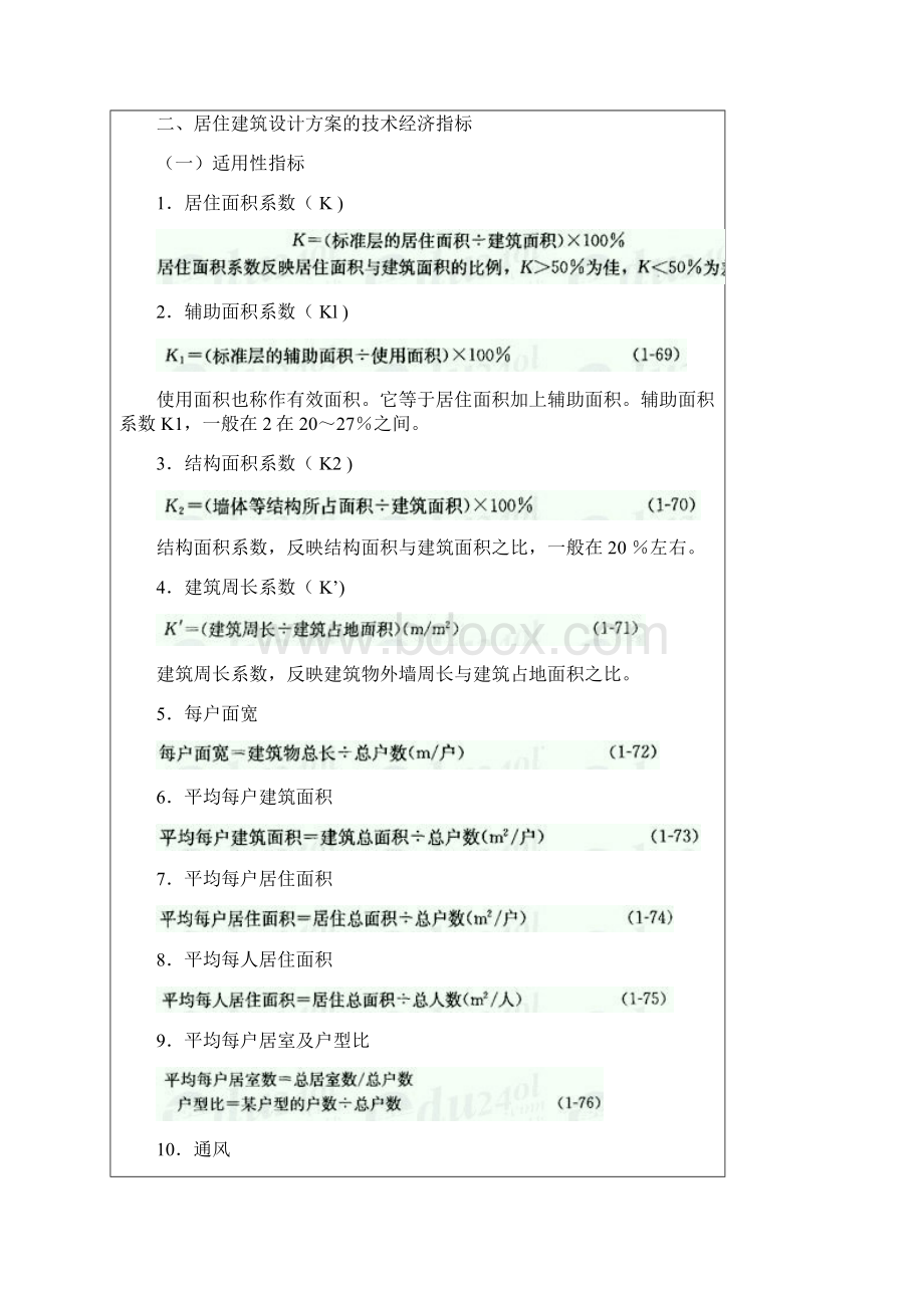 建设项目工程规划项目方案计划地主要技术经济指标计划.docx_第2页