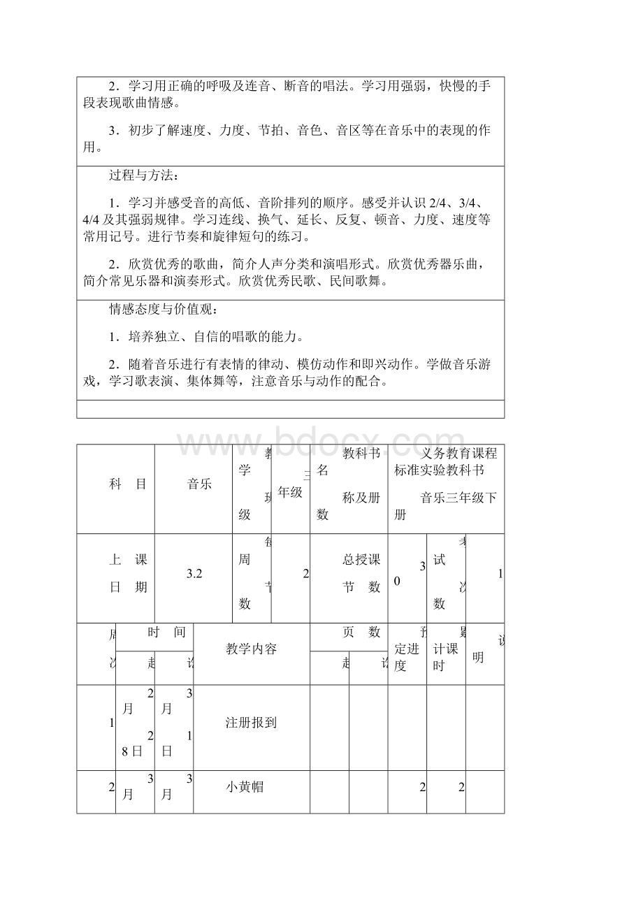 42页精品湘教版三年级下册音乐教案.docx_第2页