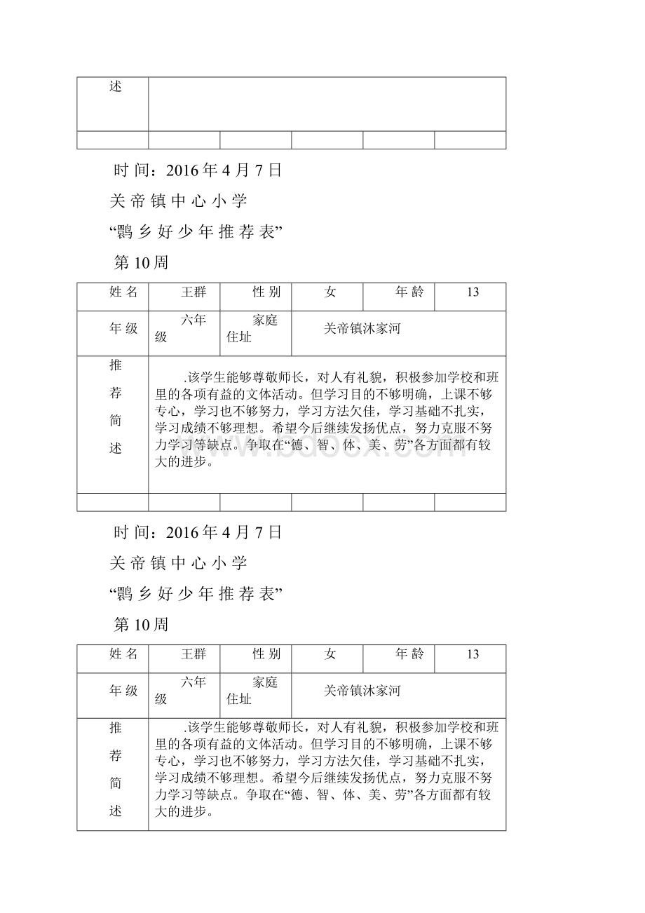 好少年推荐表.docx_第3页