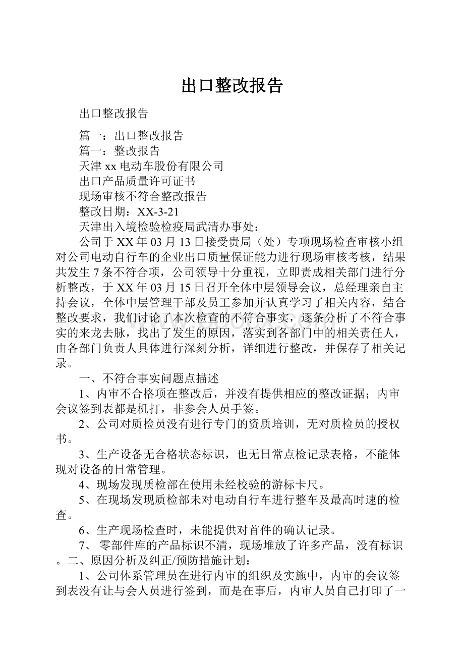 出口整改报告.docx