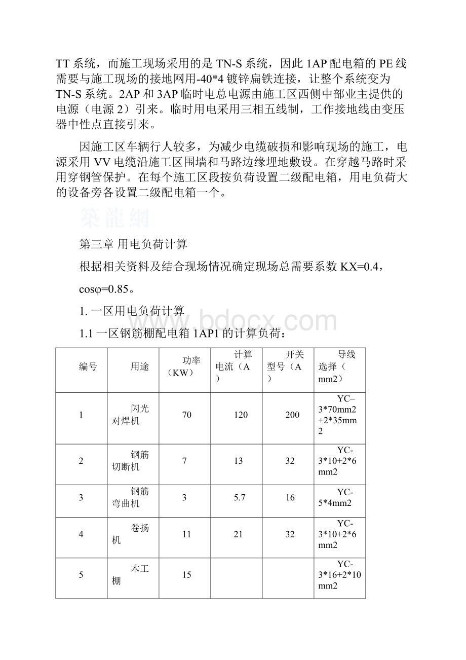 某工地临时用电施工方案 dsecret.docx_第3页