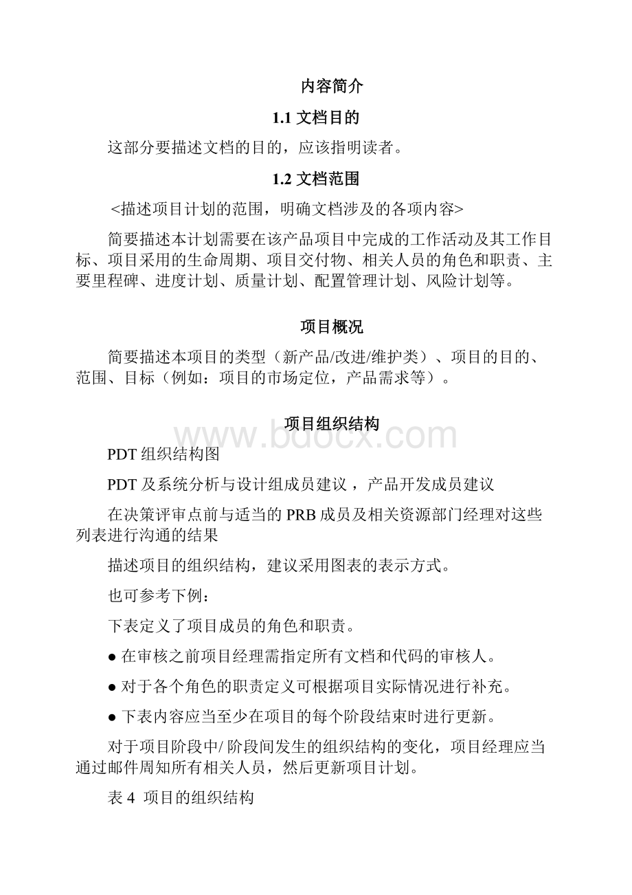 华为产品开发项目计划模板51623.docx_第2页