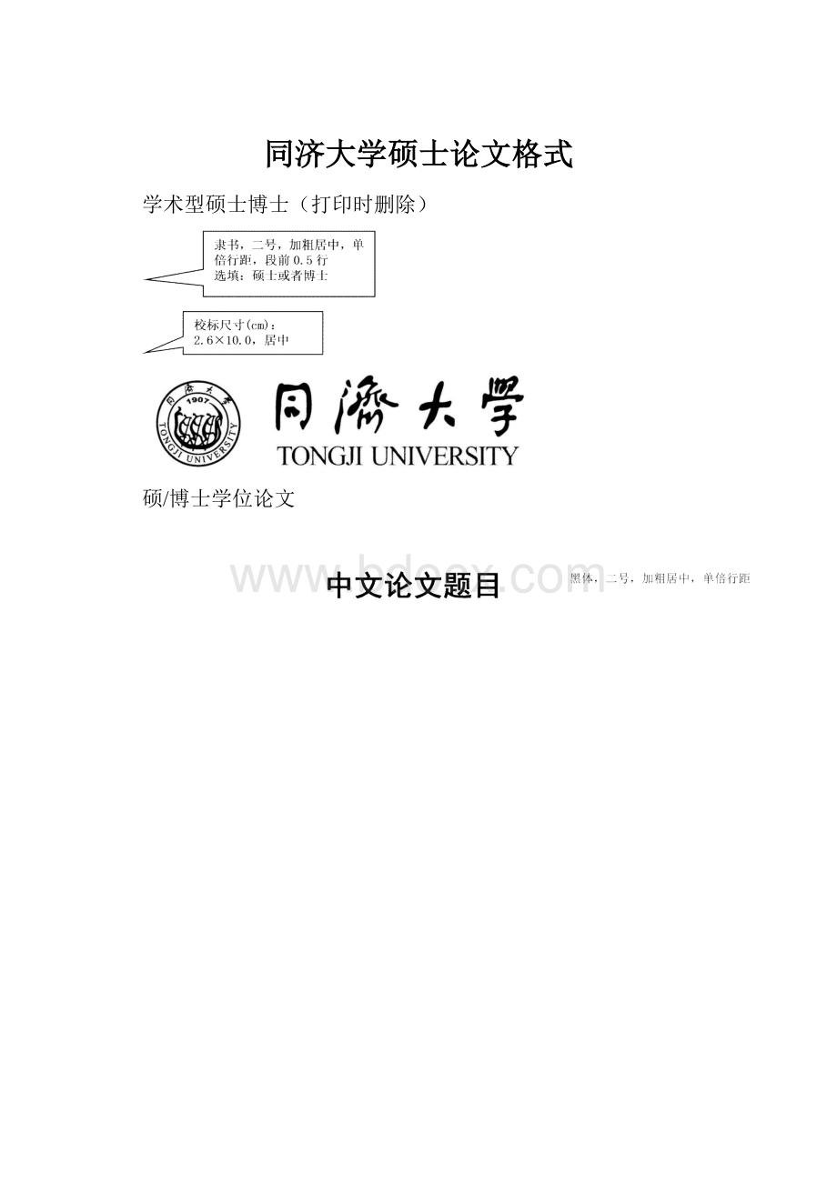 同济大学硕士论文格式.docx_第1页