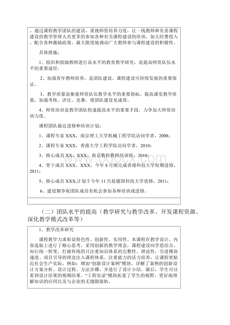 课程教学团队建设任务书.docx_第3页