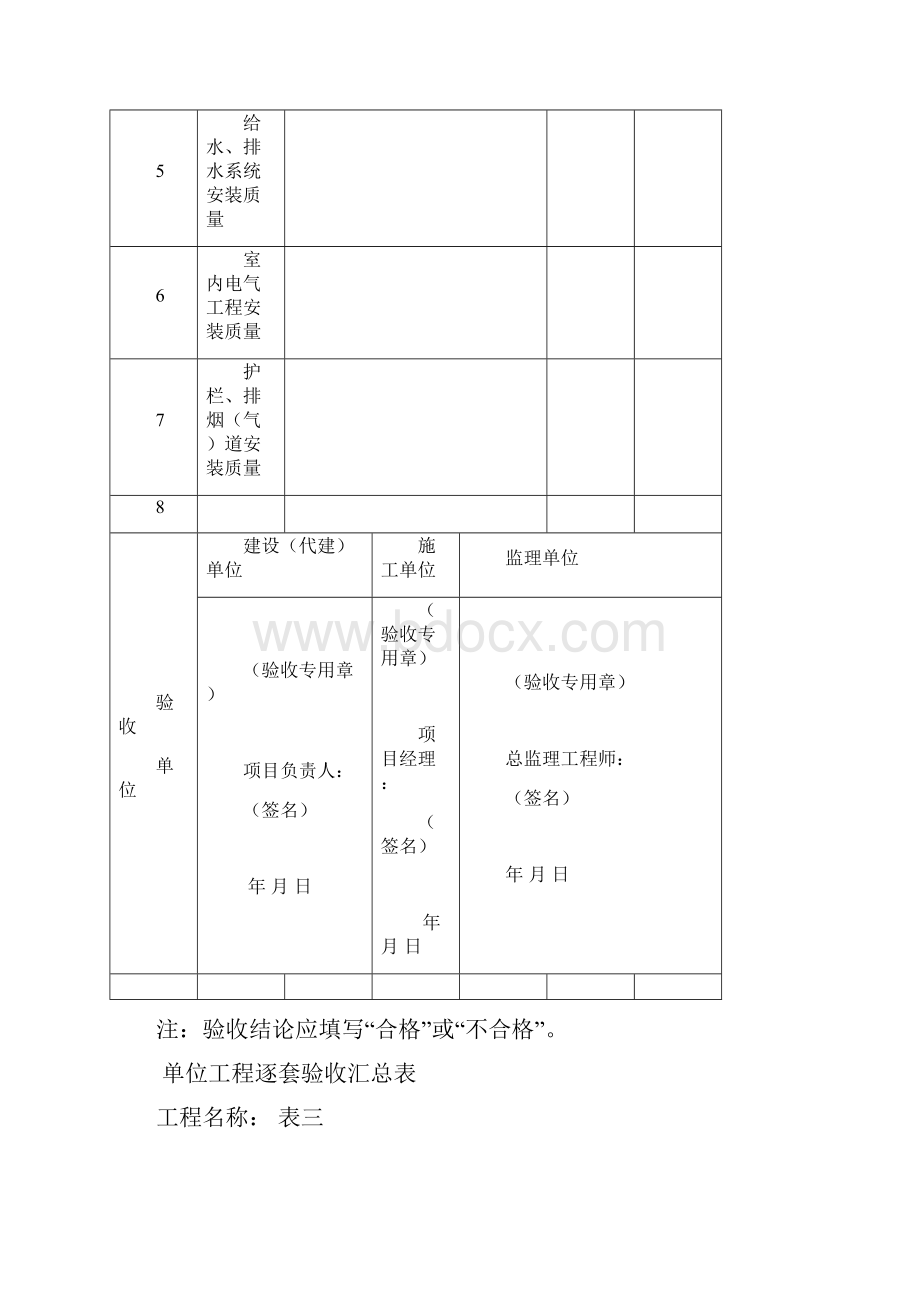 广西住宅工程质量逐套验收表格.docx_第3页