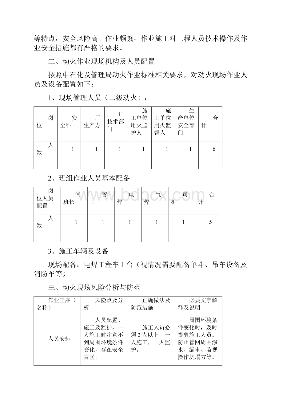 xxxx动火作业现场管理方案DOC.docx_第2页