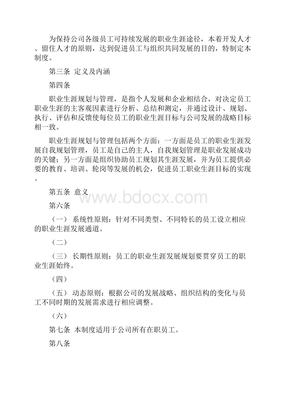 北大纵横员工职业生涯规划与管理制度.docx_第2页