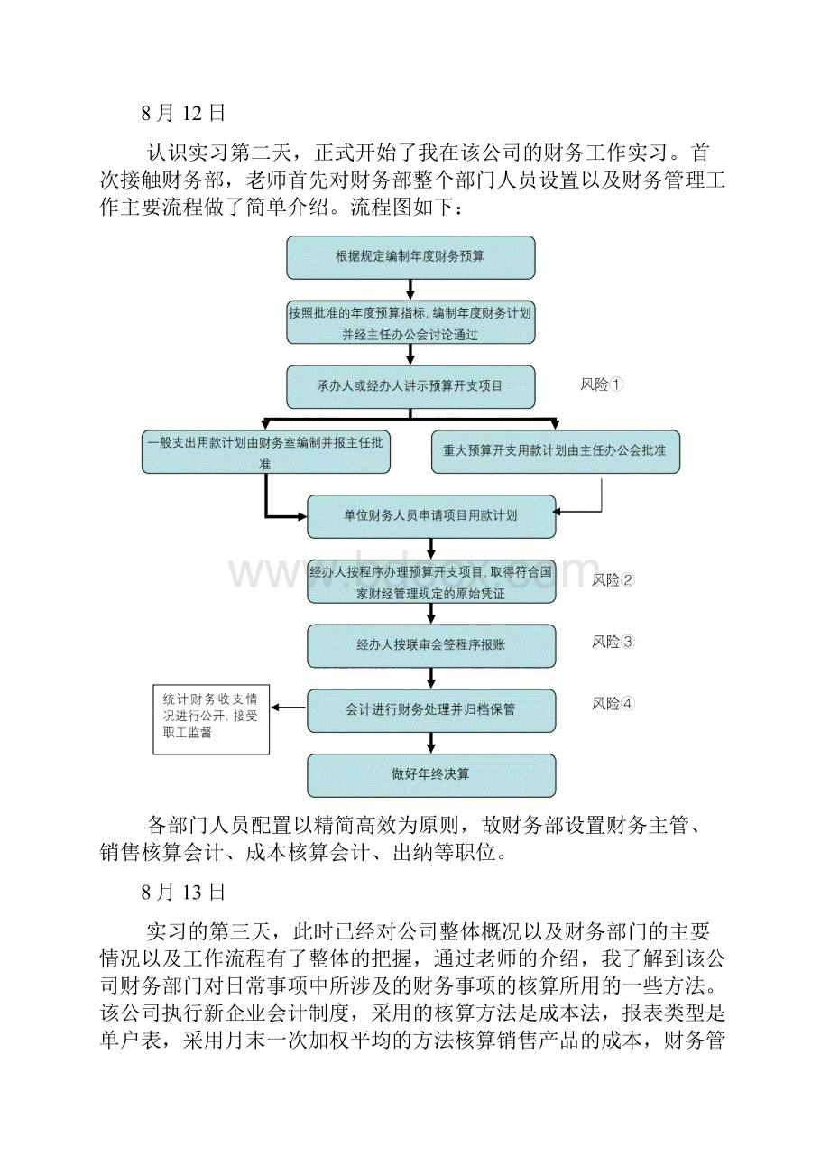 财务管理认识实习内容及总结.docx_第3页