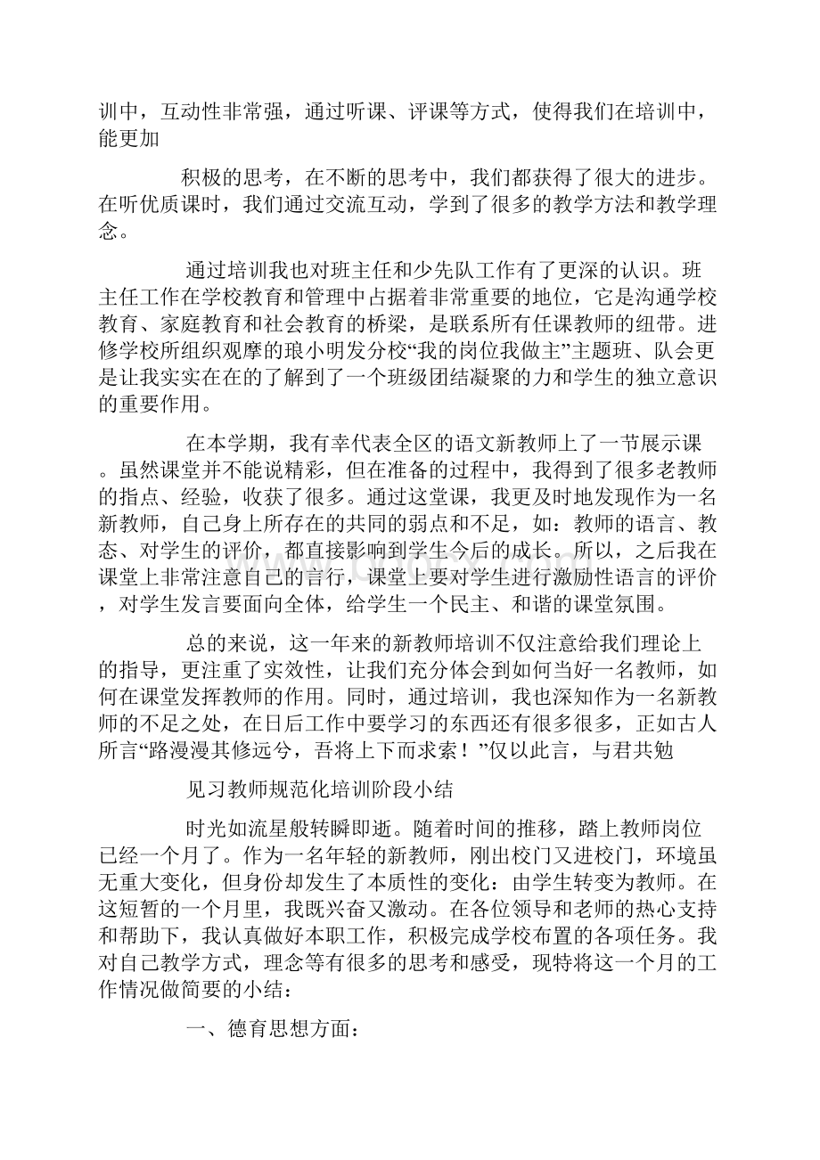 见习教师培训总结.docx_第2页