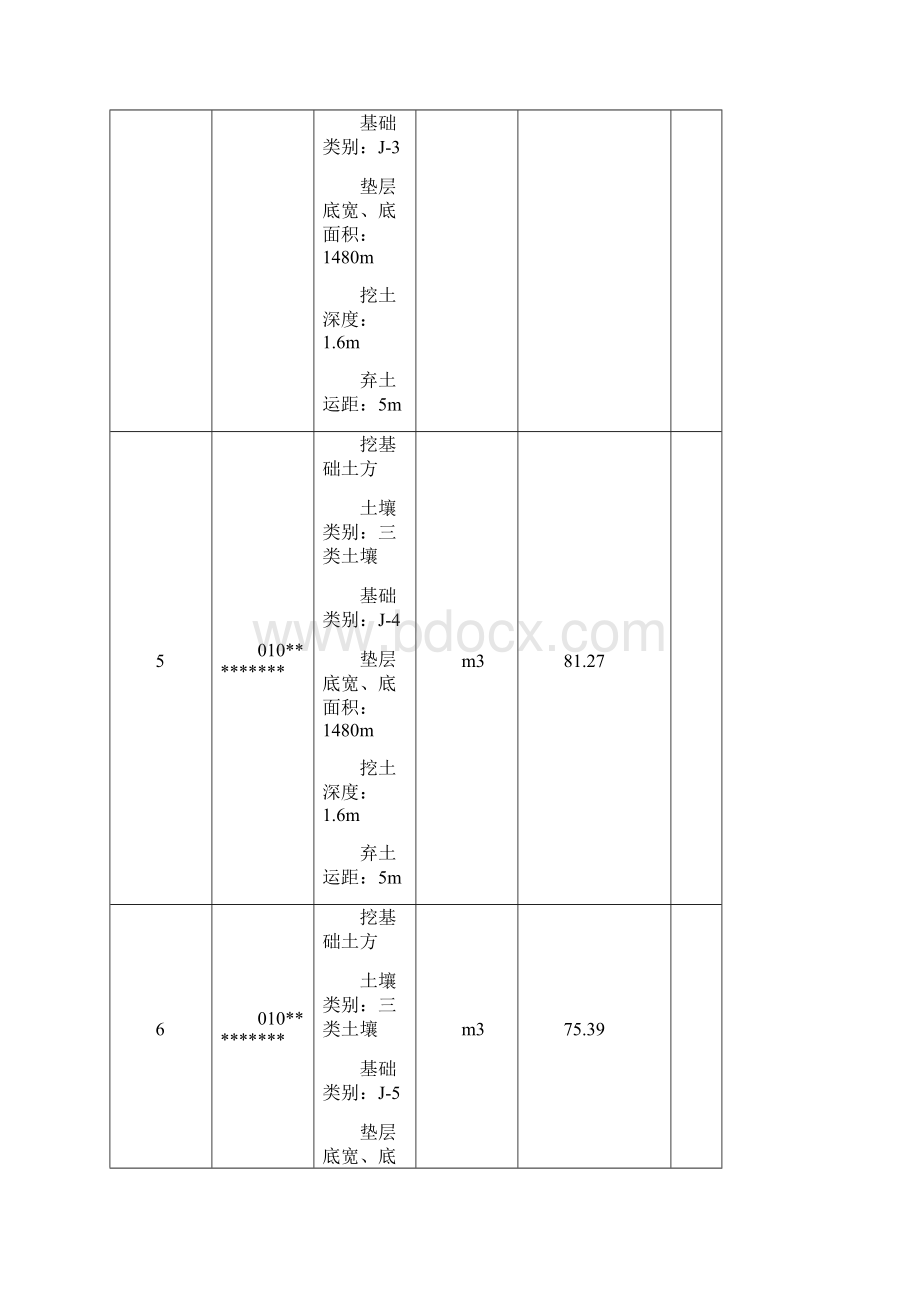 6#楼工程预算工程造价课程设计.docx_第3页